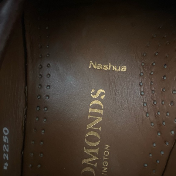 Allen Edmonds Nashua Tassel Loafers Brown Leather Shoe Men's Size 8 1/2E  42253 - Picture 6 of 14